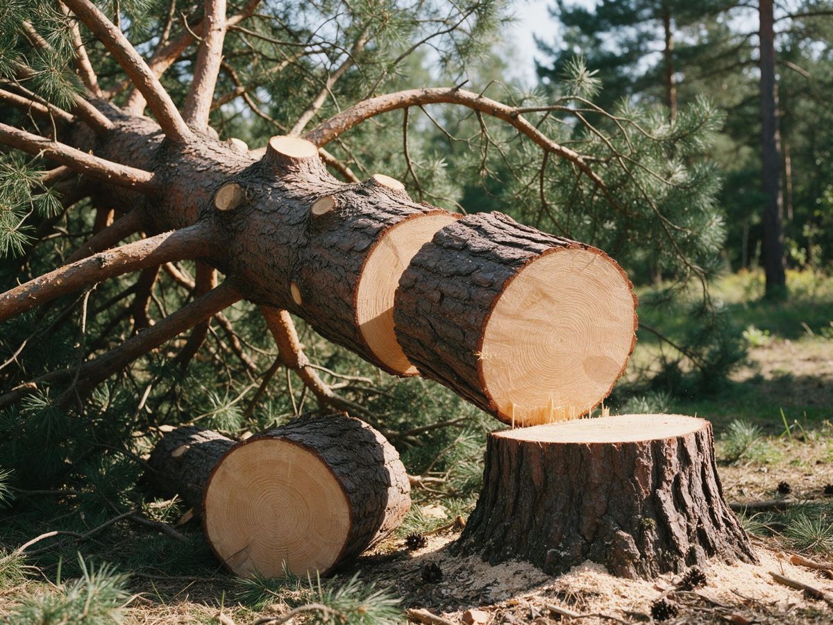 tree removal project in Bryant, AR