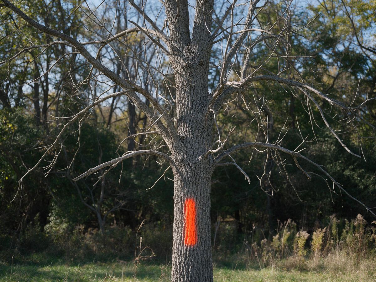 tree removal project in Pleasant Valley, Little Rock