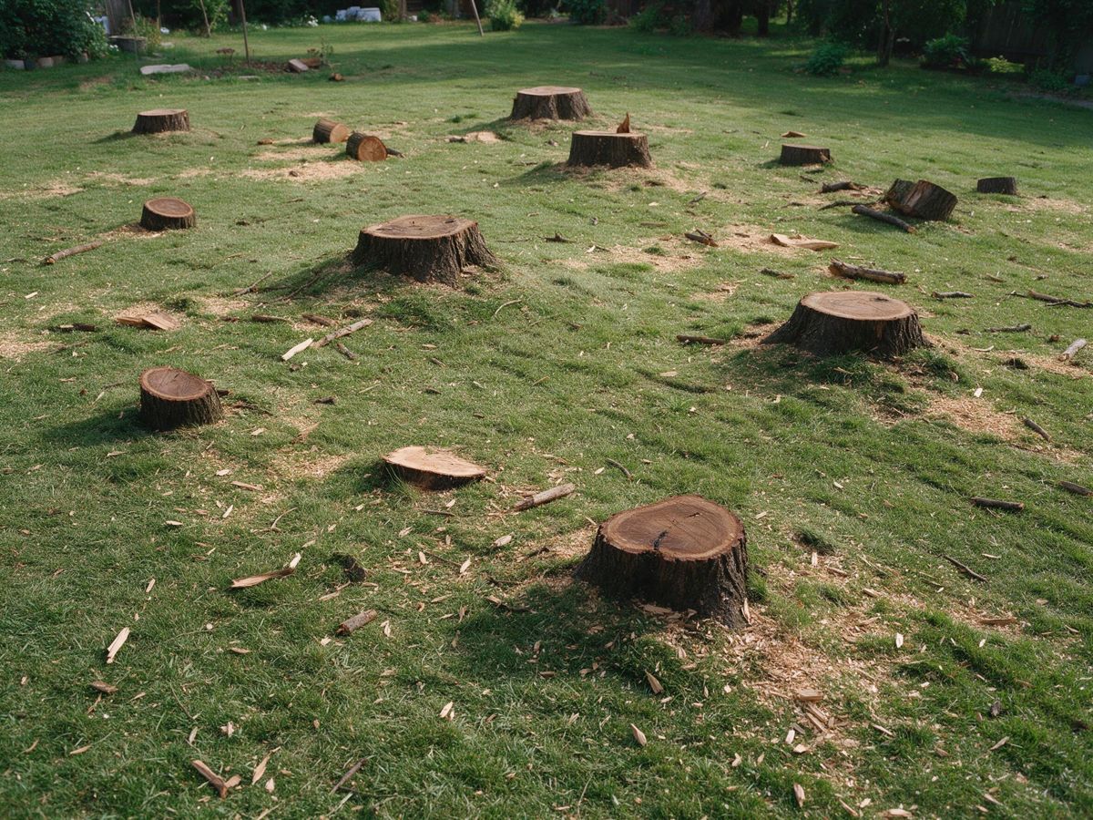 tree removal project in Sherwood, AR